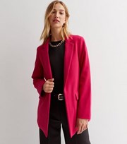 New Look Deep Pink Relaxed Fit Blazer